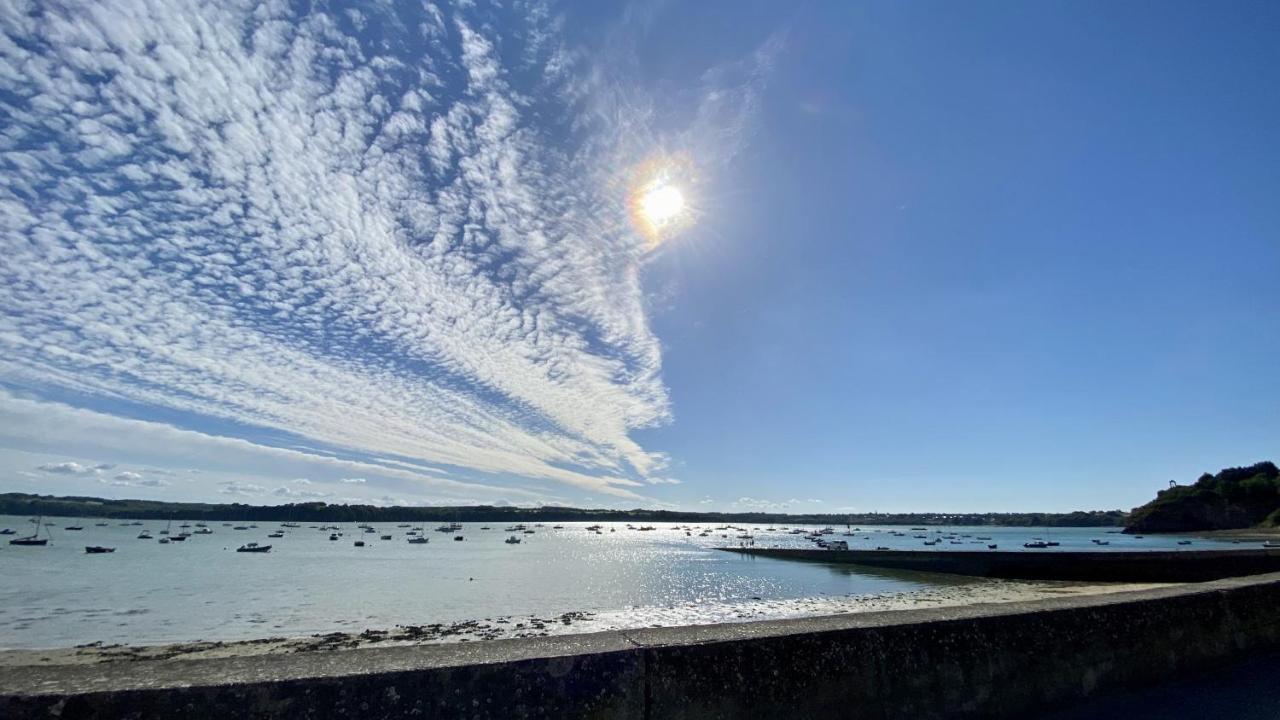 600M Plage Saint-Suliac- Maison Bretonne Pour 4 Eksteriør bilde