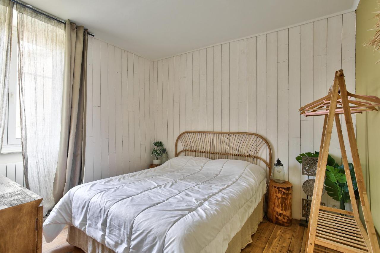 600M Plage Saint-Suliac- Maison Bretonne Pour 4 Eksteriør bilde
